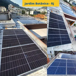 Instalação fotovoltaica DGMIL SOLAR